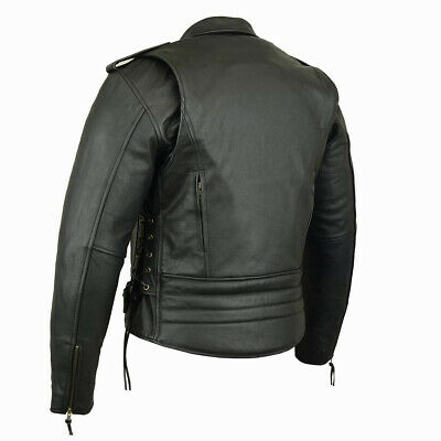 Classic Leather Jacket - Image 6