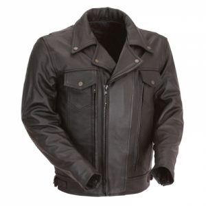 Motorcycle Leather Brando Jacket 2